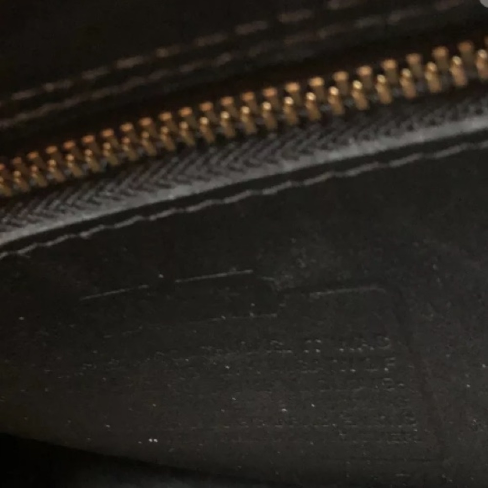 SOLD ON ANOTHER SITE - VTG Coach Court Bag  Black - Picture 11 of 11